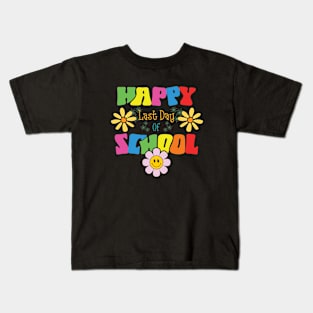 Happy last day of school - funny sayings Kids T-Shirt